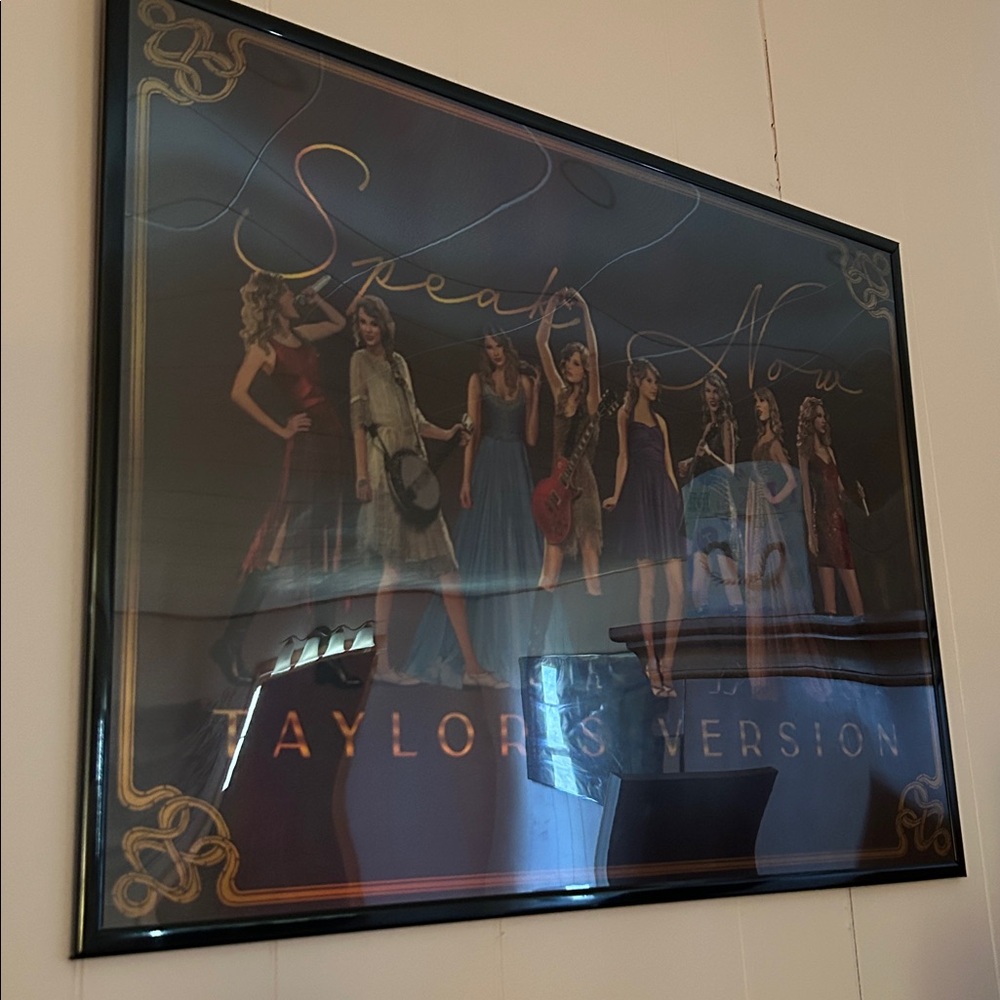 Taylor Swift Speak Now TV official Lithograph Poster